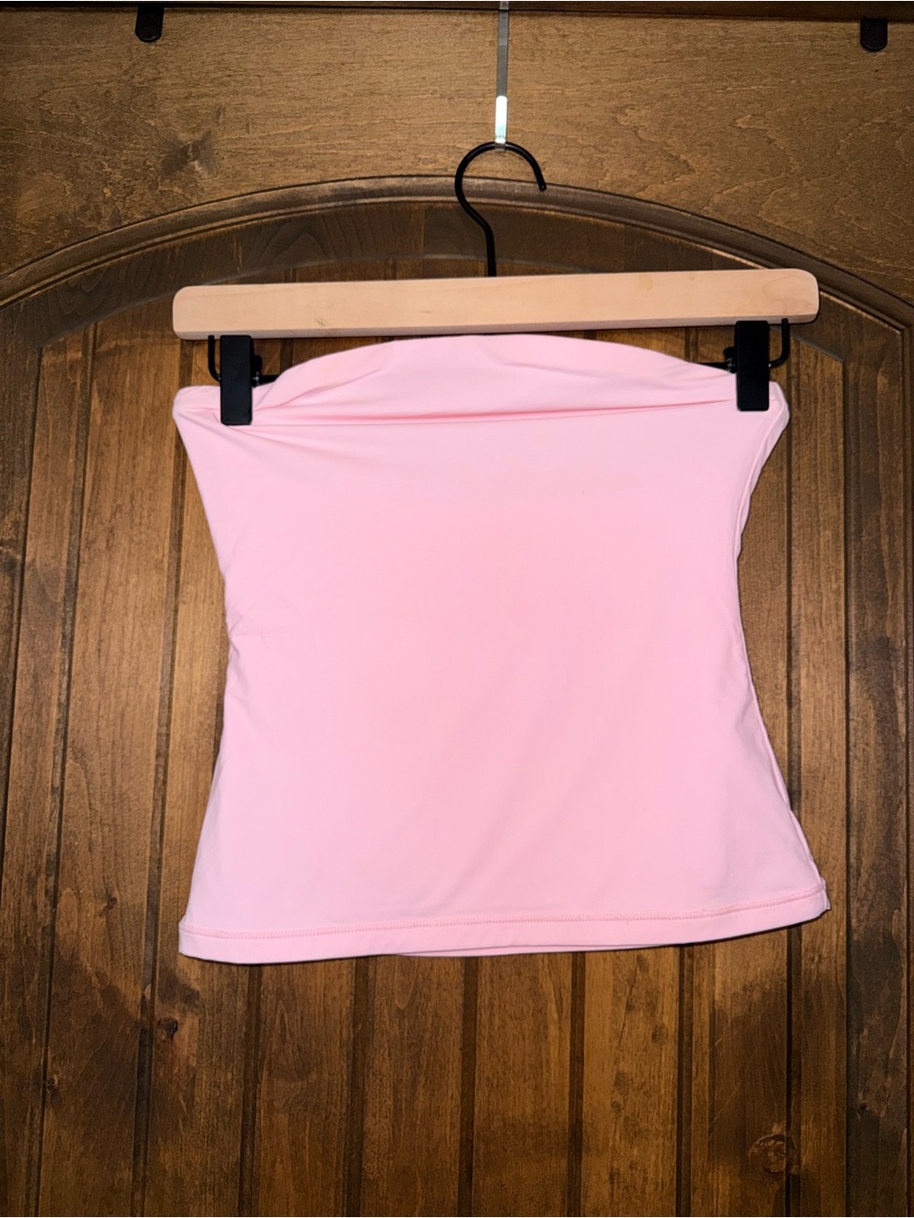 Light Pink Strapless Tube Top